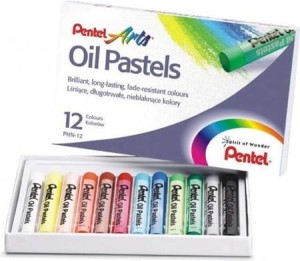 PENTEL PASTELE OLEJNE 12SZT.