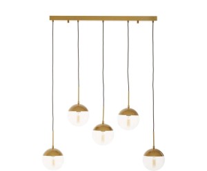Lampa wisząca „Revive Five”, 20 x 106 x 180 cm