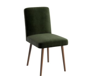 Krzesło „Fragrence Dark Green”, 46 x 57 x 86 cm