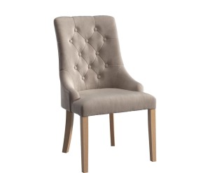 Krzesło „Chiara Beige”, 65 x 56 x 97 cm