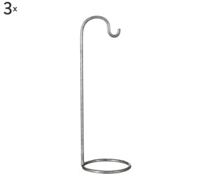 Komplet 3 wieszaków na bombki „Standard”, Ø 8, wys. 25 cm