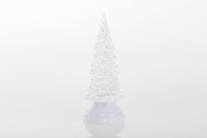 Dekoracja świetlna „Christmas Tree II”, 8,5 x 8,5 x 21,5 cm