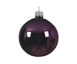 Bombka „Shiny Violet II”, Ø 15 cm