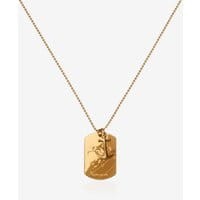 Naszyjnik Tom Hope Island Tag Gold
