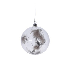 Bombka LED „Ragnvald II”, Ø 15, wys. 16 cm
