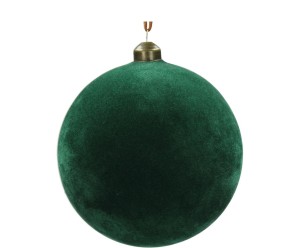Bombka choinkowa „Velvet Green”, Ø 12 cm