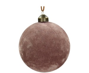 Bombka choinkowa „Velvet Pink”, Ø 10 cm
