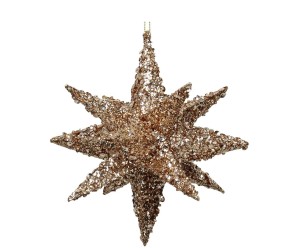 Dekoracja „Star”, 17 x 17 x 17 cm