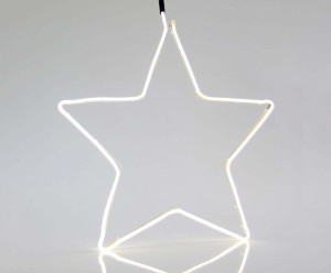 Dekoracja świąteczna „White Star ll”, 58 x 54 cm