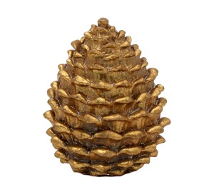 Dekoracja „Clothilde Gold”, Ø 7, wys. 9 cm
