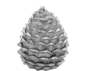 Dekoracja „Clothilde Silver”, Ø 7, wys. 9 cm