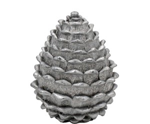 Dekoracja „Clothilde Silver”, Ø 10, wys. 12,5 cm