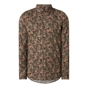 Koszula casualowa o kroju slim fit z bawełny