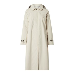 Płaszcz z odpinanym kapturem — oddychający