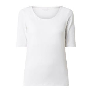 T-shirt z okrągłym dekoltem