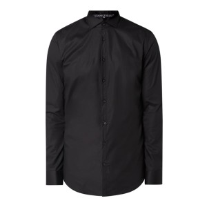 Koszula biznesowa o kroju super slim fit z popeliny