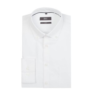 Koszula biznesowa o kroju slim fit z tkaniny Oxford