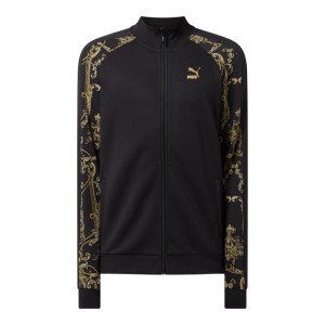 Bluza rozpinana z nadrukiem z logo