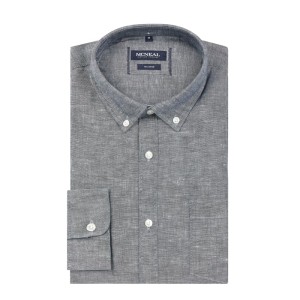 Koszula lniana o kroju slim fit model ‘Rafael’