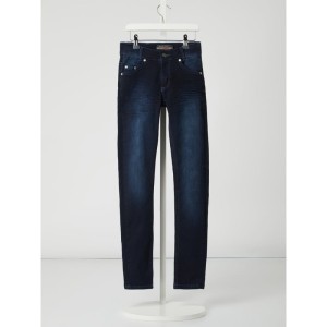 Jeansy o kroju super slim fit z dodatkiem streczu