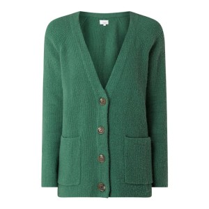 Kardigan z prążkowaną fakturą