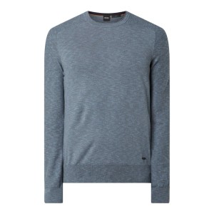 Sweter z bawełny z raglanowymi rękawami model ‘Kamyoda’