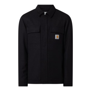 Kurtka polowa z mieszanki wełny