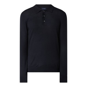 Sweter z kołnierzykiem polo
