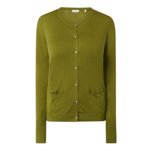 Kardigan z wpuszczanymi kieszeniami