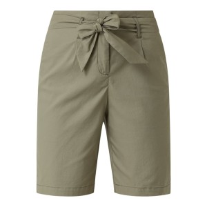 Bermudy z pasem typu paperbag