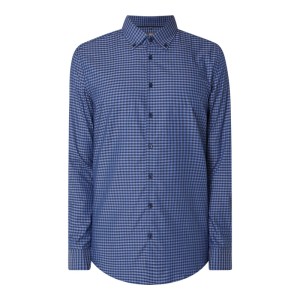 Koszula biznesowa o kroju slim fit z popeliny