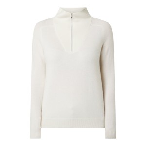 Bluza z kołnierzem z kaszmiru