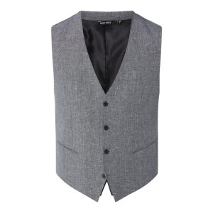 Kamizelka o kroju slim fit z efektem melanżowym