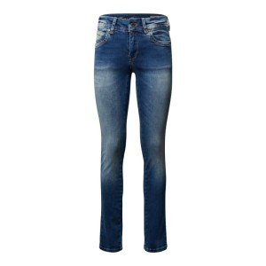 Jeansy o kroju slim fit z dodatkiem streczu