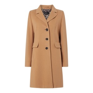 Płaszcz wełniany z kaszmirem