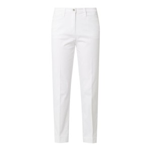 Spodnie o kroju super slim fit z dodatkiem streczu model ‘Lorella’