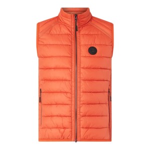 Lekka, pikowana kamizelka ze stójką