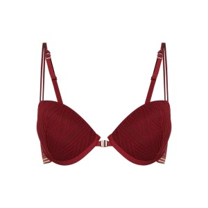 Biustonosz push up z koronki z fiszbinami model ‘Lola’