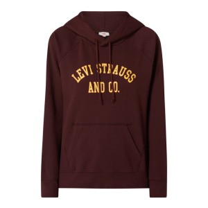 Bluza z kapturem z nadrukiem z logo