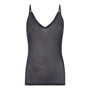 Top z siateczki ze wzorem w kropki