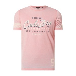 T-shirt z nadrukiem z logo