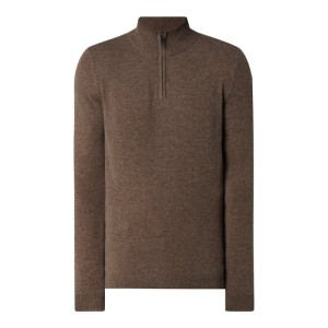 Bluza z kołnierzem z domieszką kaszmiru model ‘Thor’