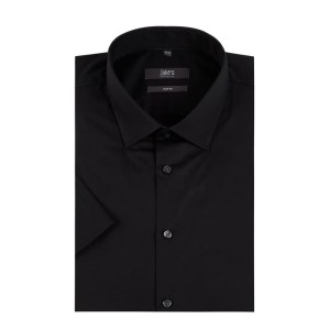 Koszula biznesowa o kroju slim fit z popeliny