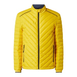 Bluzon pikowany z kieszeniami zapinanymi na zamek błyskawiczny