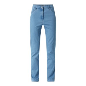 Jeansy o kroju super slim fit z dodatkiem streczu