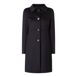 Płaszcz wełniany z wykładanym kołnierzem model ‘Favilla’