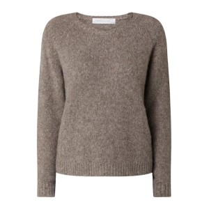 Sweter z mieszanki alpaki