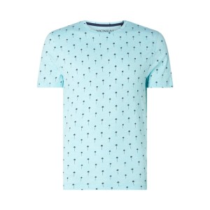 T-shirt z ornamentalnym wzorem model ‘Runa’