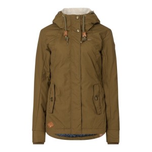 Parka z detalami z logo model ‘Monade’