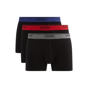 Obcisłe bokserki z dodatkiem streczu w zestawie 3 szt.